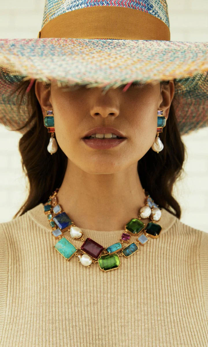 Christie Nicolaides Bambina Earrings Blue - Image 5