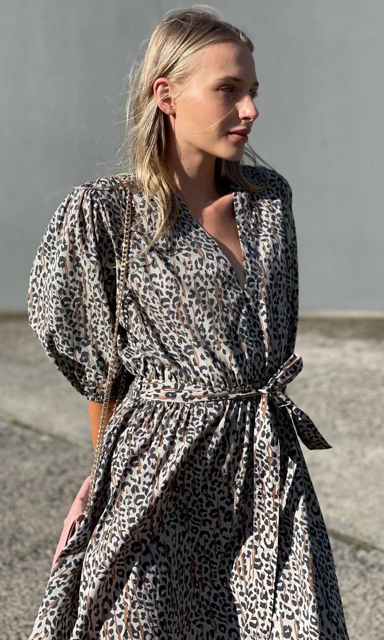 HOSS Amrita Naturals Animal Print Dress - Image 3