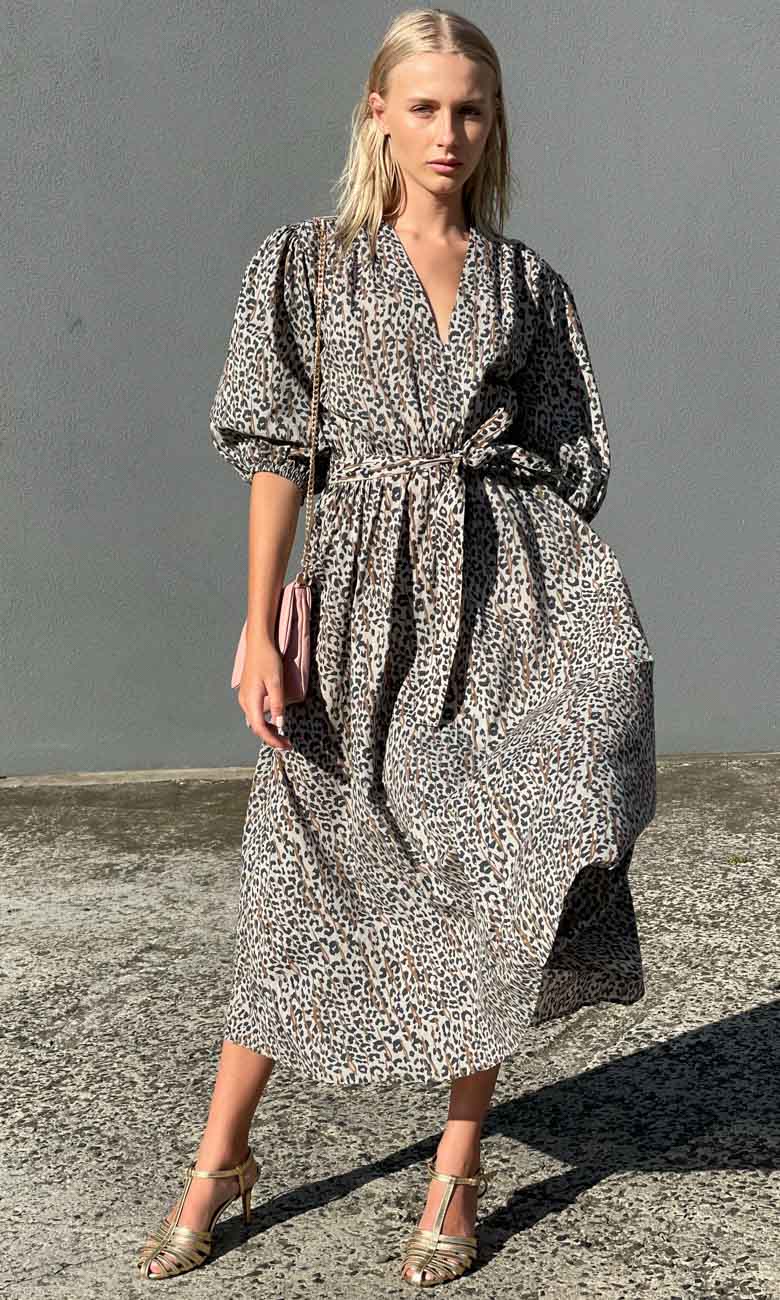 HOSS Amrita Naturals Animal Print Dress - Image 4