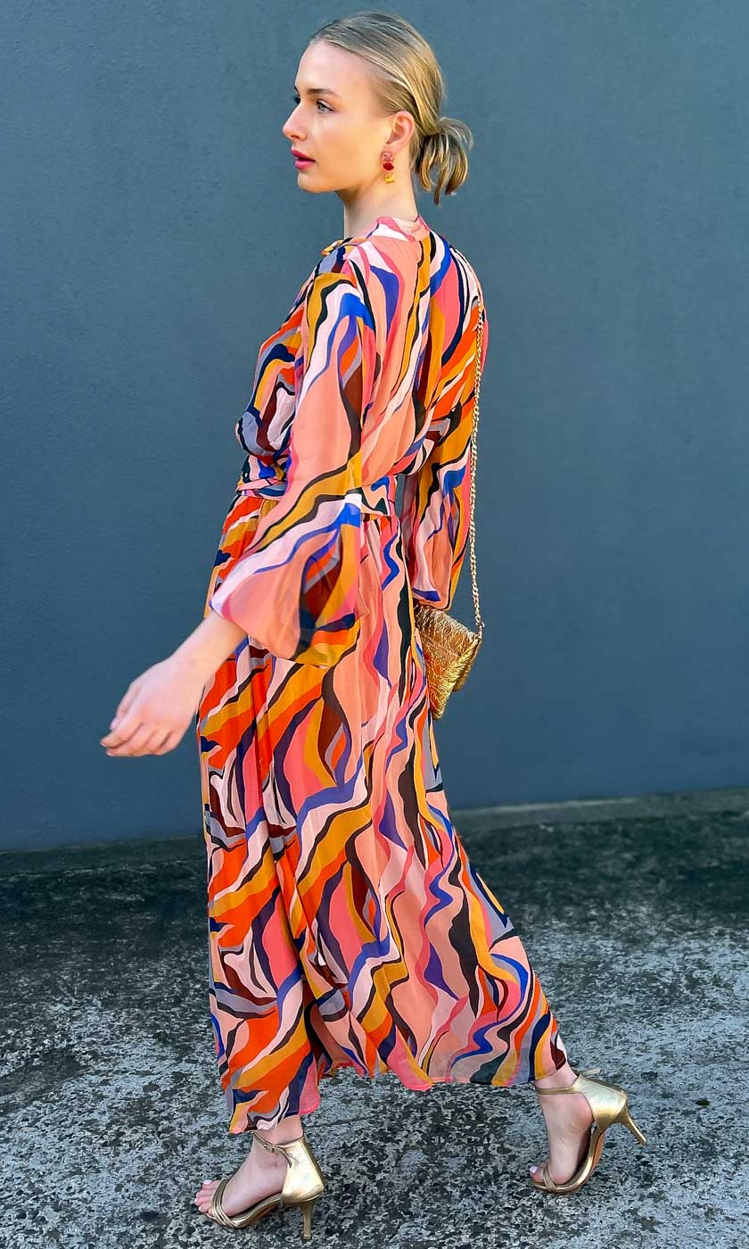 HOSS Decade Dress - Multi colour - Image 4