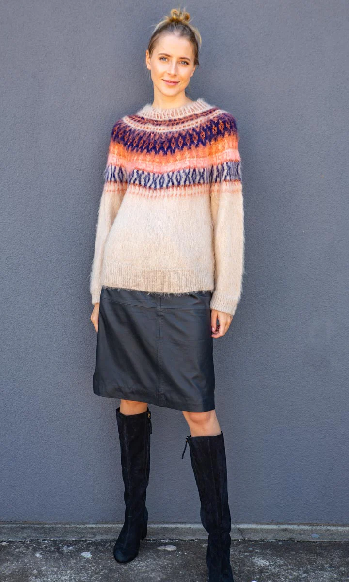 Hoss Leather Kells Skirt - Image 3