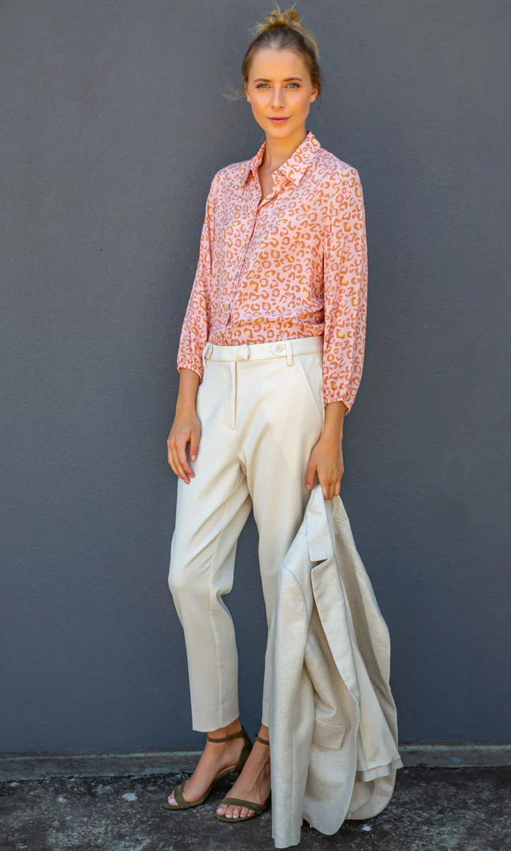 HOSS Pink Ocelot  Shirt - Image 3