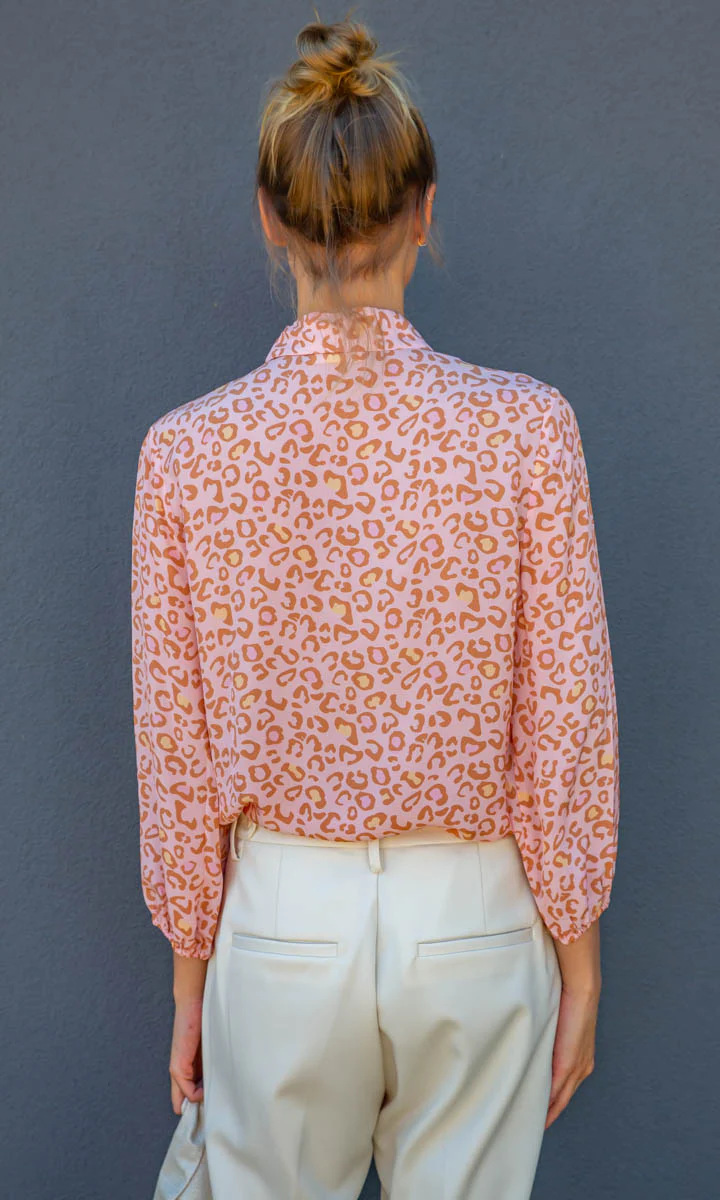 HOSS Pink Ocelot  Shirt - Image 4