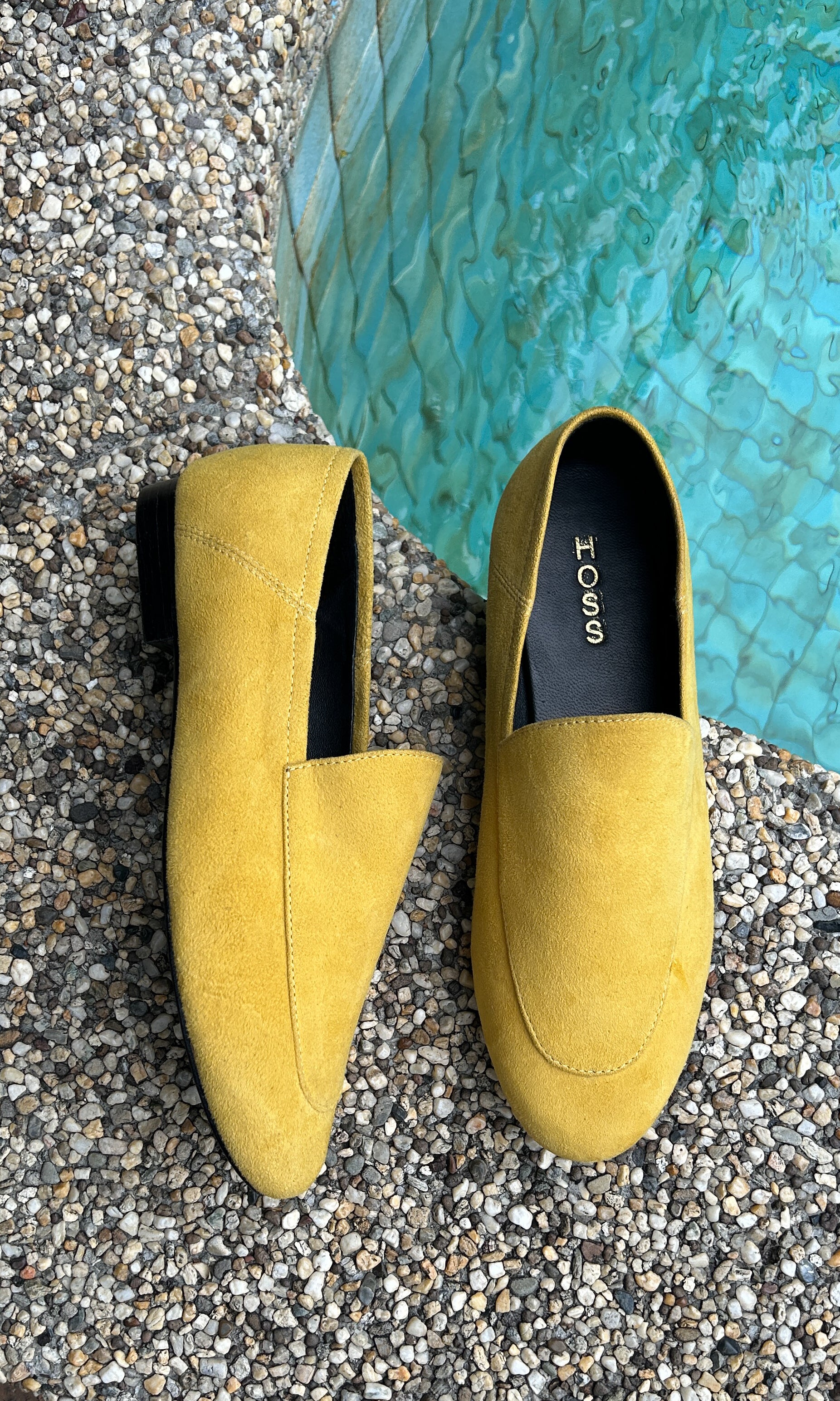 HOSS Suede Loafer - Yellow/ Mustard - Image 4