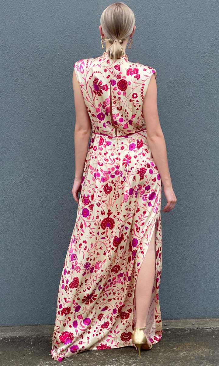 Sabina Musayev Revenna Dress - Ivory Floral - Image 13