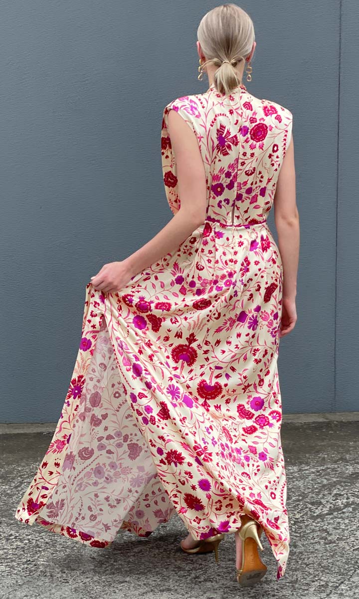 Sabina Musayev Revenna Dress - Ivory Floral - Image 14