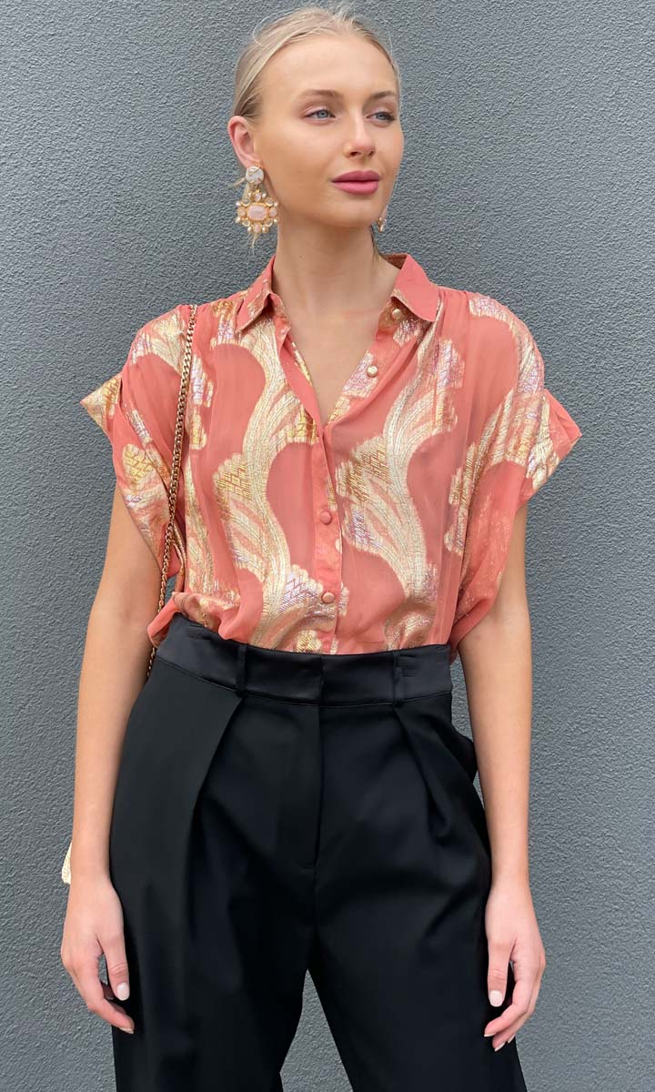 Hoss Mistique Shirt - Gold Apricot - Image 7