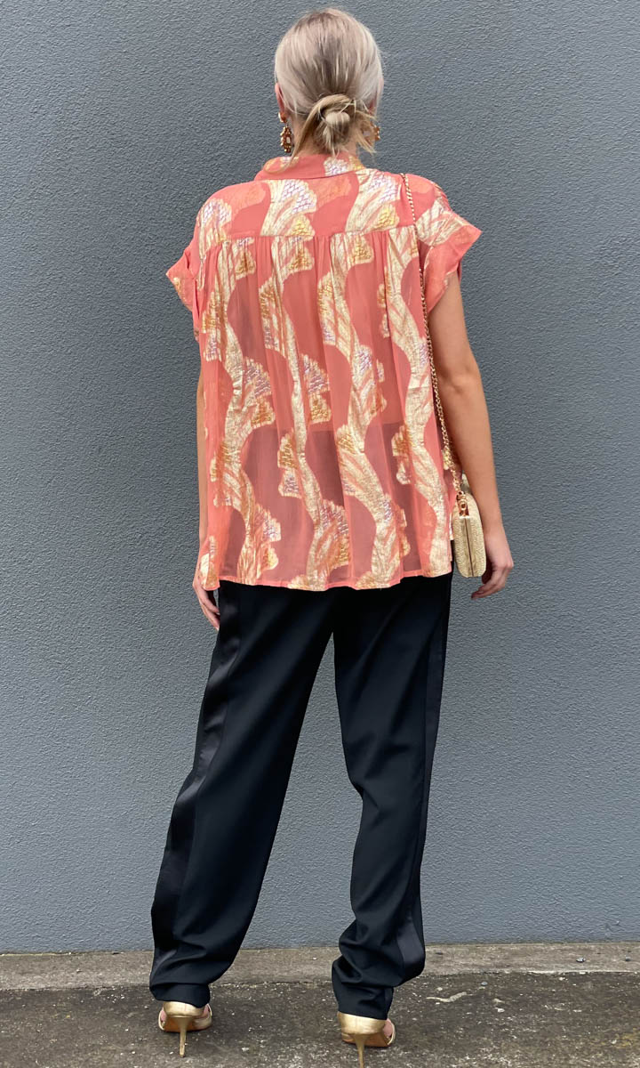 Hoss Mistique Shirt - Gold Apricot - Image 8